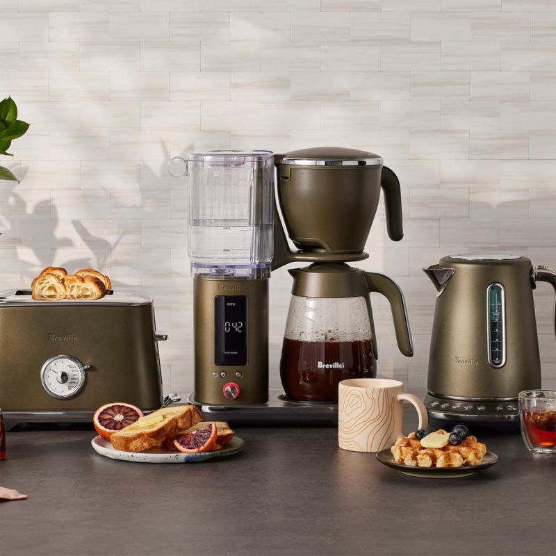 Breville ® Luxe Precision Brewer Glass Drip Coffee Maker in Olive Tapenade - image 4 of 7