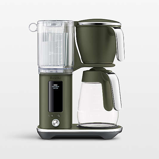 Breville ® Luxe Brewer™ Glass Drip Coffee Maker in Olive Tapenade