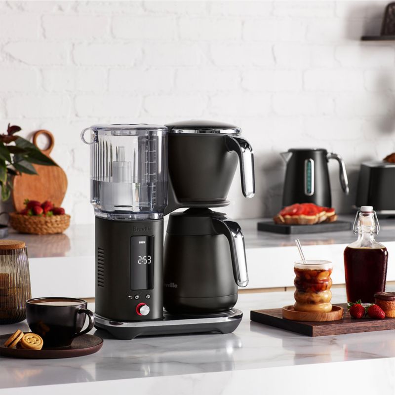 Breville ® Luxe Precision Brewer Thermal Drip Coffee Maker in Black Truffle - image 2 of 4