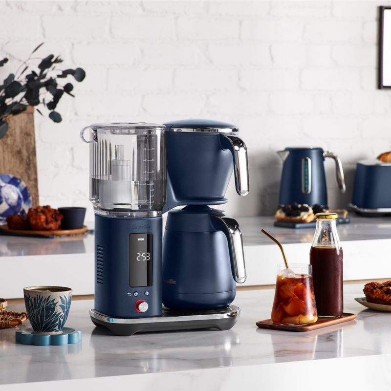 Breville ® Luxe Precision Brewer Thermal Drip Coffee Maker in Damson Blue - image 2 of 4