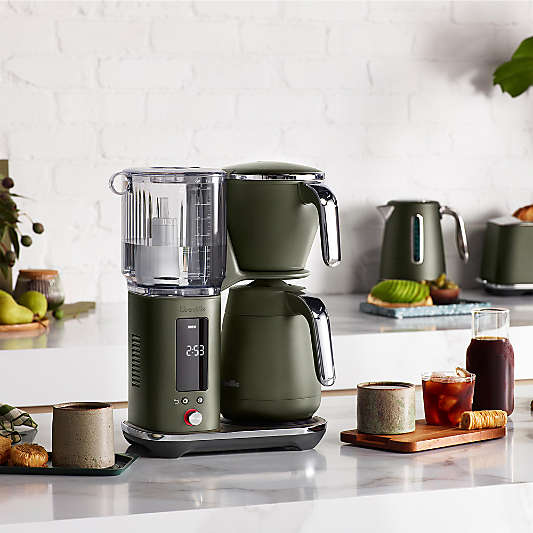 Breville ® Luxe Precision Brewer Thermal Drip Coffee Maker in Olive Tapenade