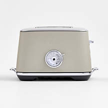 Breville Toast Select Luxe 2-Slice Toaster in Almond Nougat + Reviews | Crate & Barrel