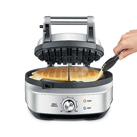 Breville ® No-Mess Waffle™ Round Waffle Maker