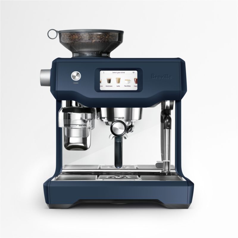 Breville Oracle Touch Black Truffle Espresso Machine with Steamer Wand Reviews Crate Barrel