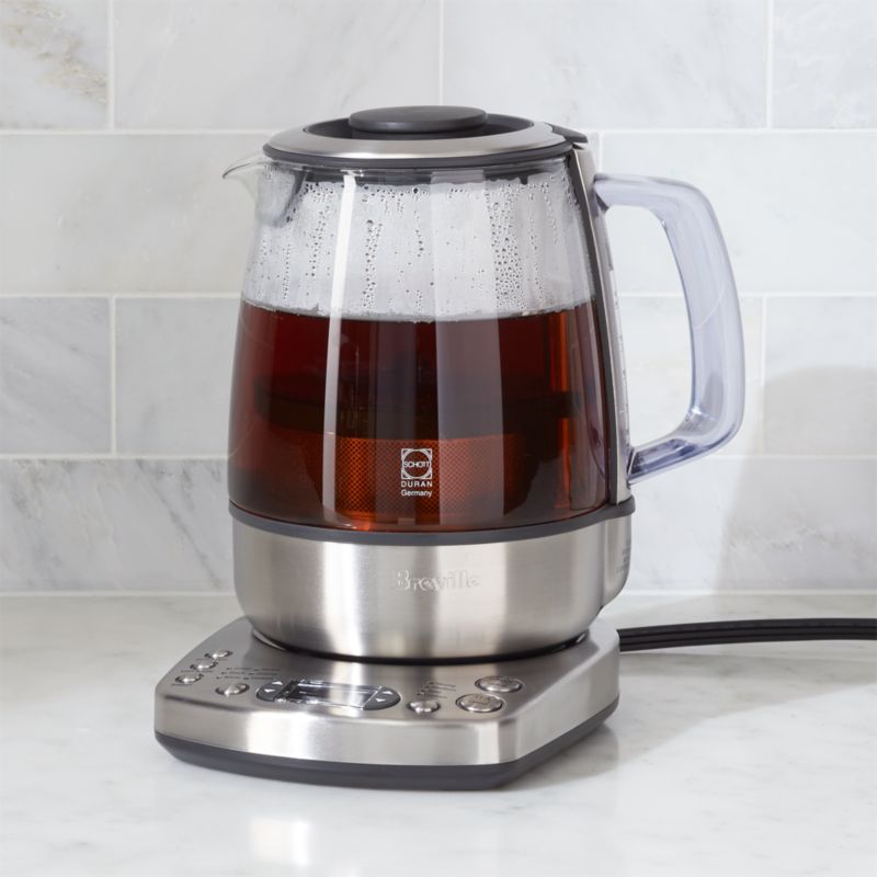 Breville One-Touch Tea Maker Electric Tea Kettle + Reviews | Crate & Barrel