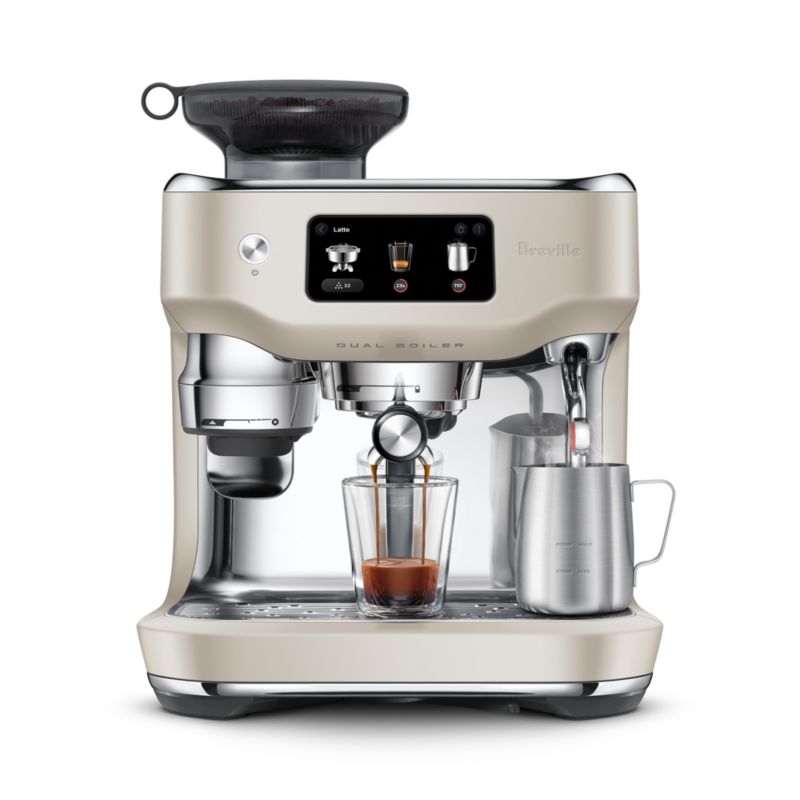 Breville ® Oracle ® Dual Boiler Espresso Machine in Almond Nougat - image 4 of 7