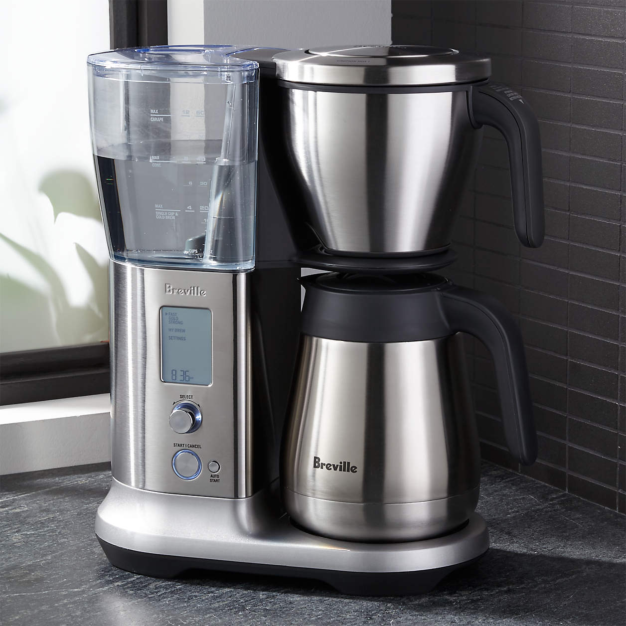 Breville Precision Brewer Thermal Coffee Maker + Reviews Crate & Barrel