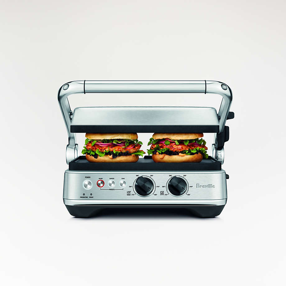 Breville Sear & Press Contact Grill + Reviews | Crate & Barrel