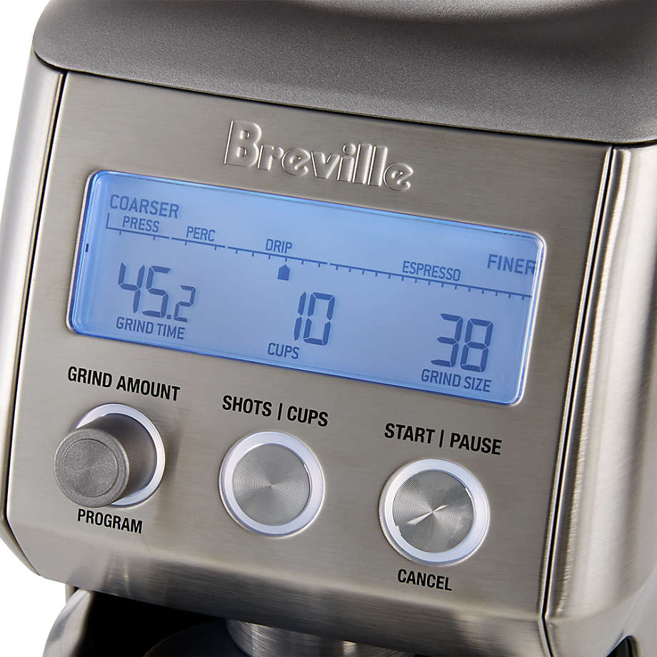 Crate&Barrel Breville ® Smart Grinder™ Pro Stainless Steel Conical Burr
