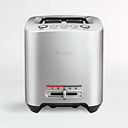 Revolution InstaGLO R270 White 2-Slice Smart Toaster | Crate & Barrel
