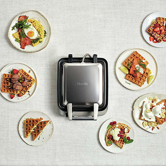 Breville ® 4-Slice Smart ™ Waffle Maker