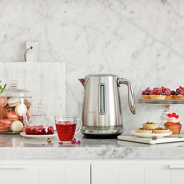 Smeg Pink Electric Tea Kettle + Reviews | Crate & Barrel