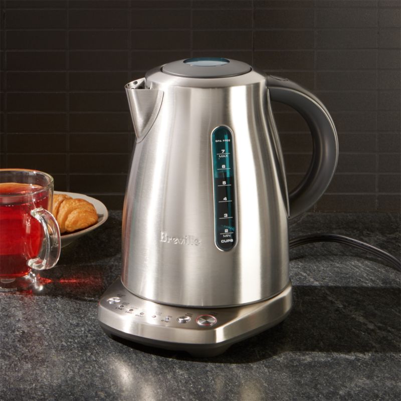 Breville 57 Oz IQ Pure Electric Kettle in Brushed Stainless Steel