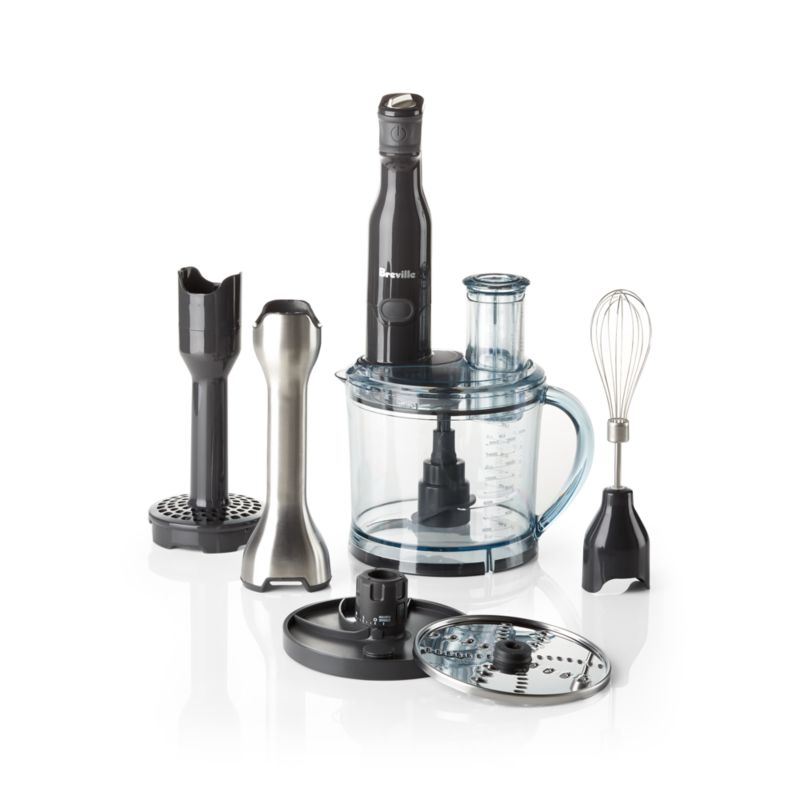 Best Buy: Breville The All-in-One™ 15-Speed Hand Blender Stainless  Steal/Black Power/Clear BSB530XL