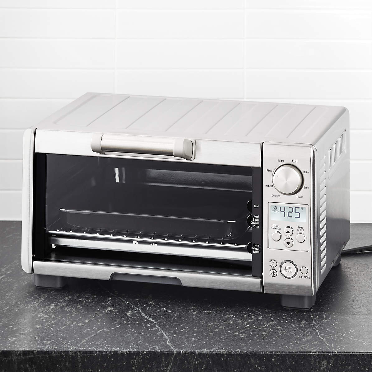 Koning Lear Los Tactiel gevoel Breville The Mini Smart Oven Toaster Oven + Reviews | Crate & Barrel
