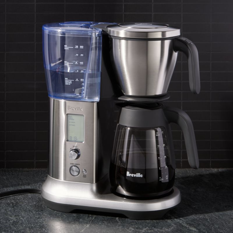 Breville BDC400 Precision Brewer Glass Coffee Maker - Brushed Stainless Steel