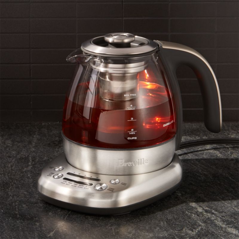 Breville 1.02 qt. Glass Electric Tea Kettle & Reviews