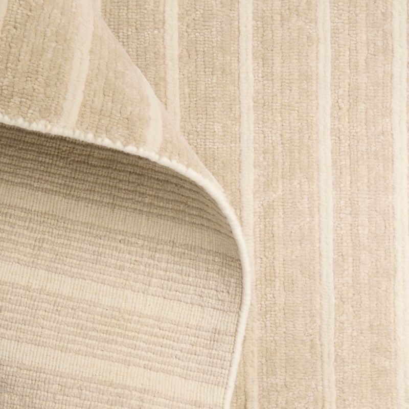 Brighton Wool Handwoven Taupe Area Rug 6'x9' - image 1 of 3