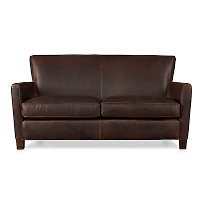 briarwood leather loveseat