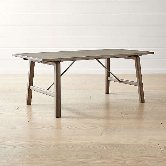 Bridge Extension Oak Dining Table