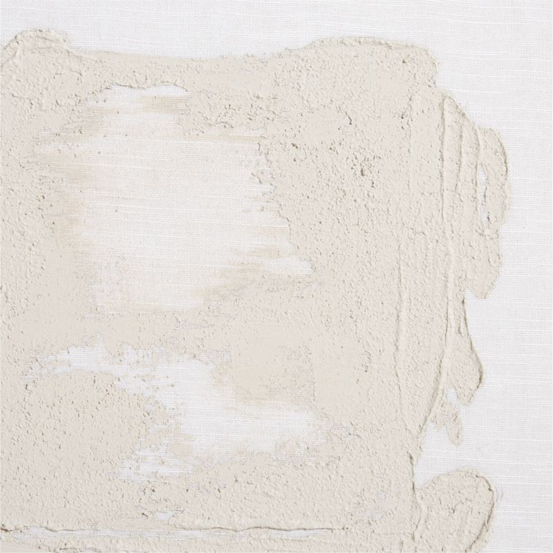 "Bright Sands" Tan Brown Canvas 41"x31" Framed Wall Art Print