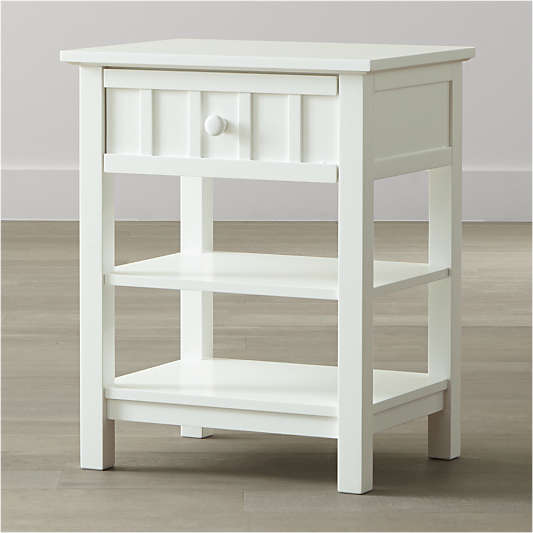 Brighton White Nightstand