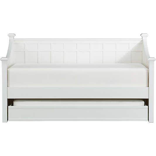 Brighton White Daybed with Trundle