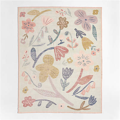 Brilliant Garden Washable Kids Area Rug 5'x8'