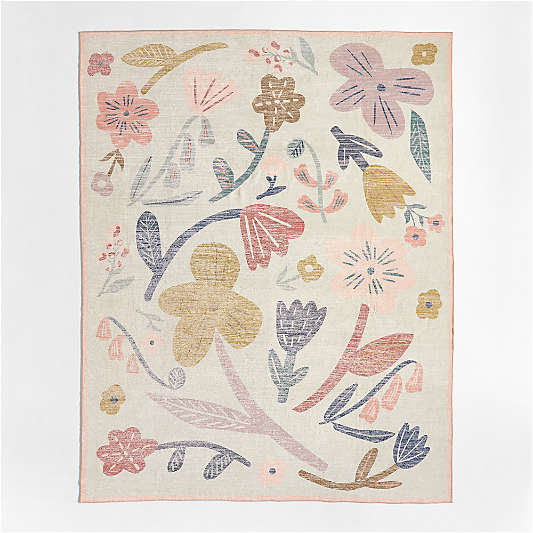 Brilliant Garden Washable Kids Area Rug