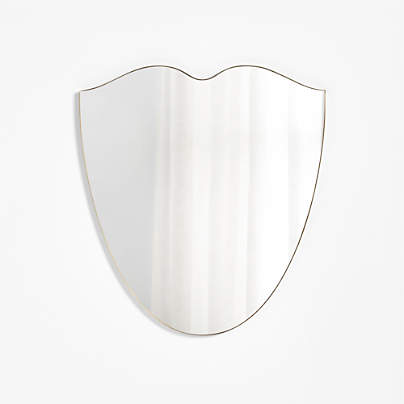 Bristol Shield Shape Metal Kids Wall Mirror