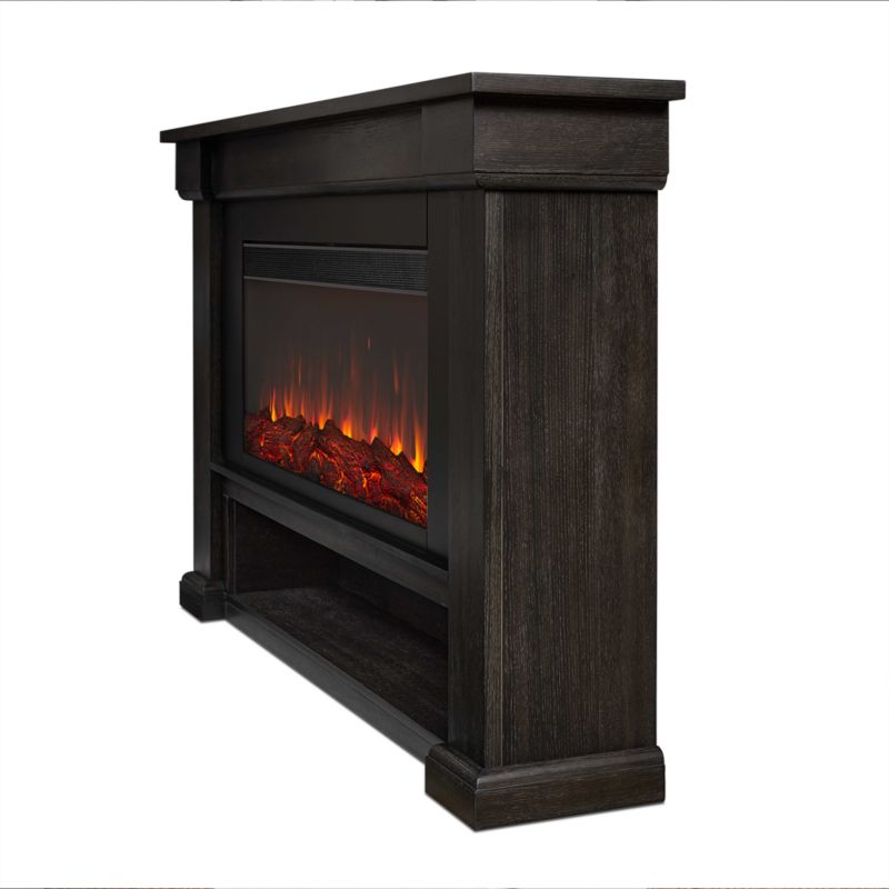 Bristow Dark Wood Electric Fireplace - image 3 of 7