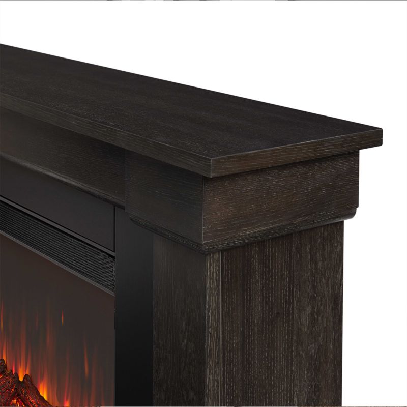 Bristow Dark Wood Electric Fireplace - image 4 of 7