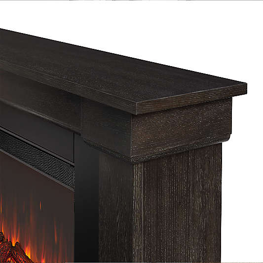 Bristow Dark Wood Electric Fireplace