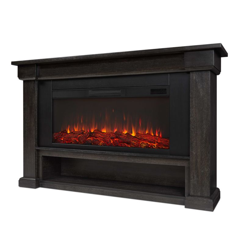 Bristow Dark Wood Electric Fireplace - image 2 of 7