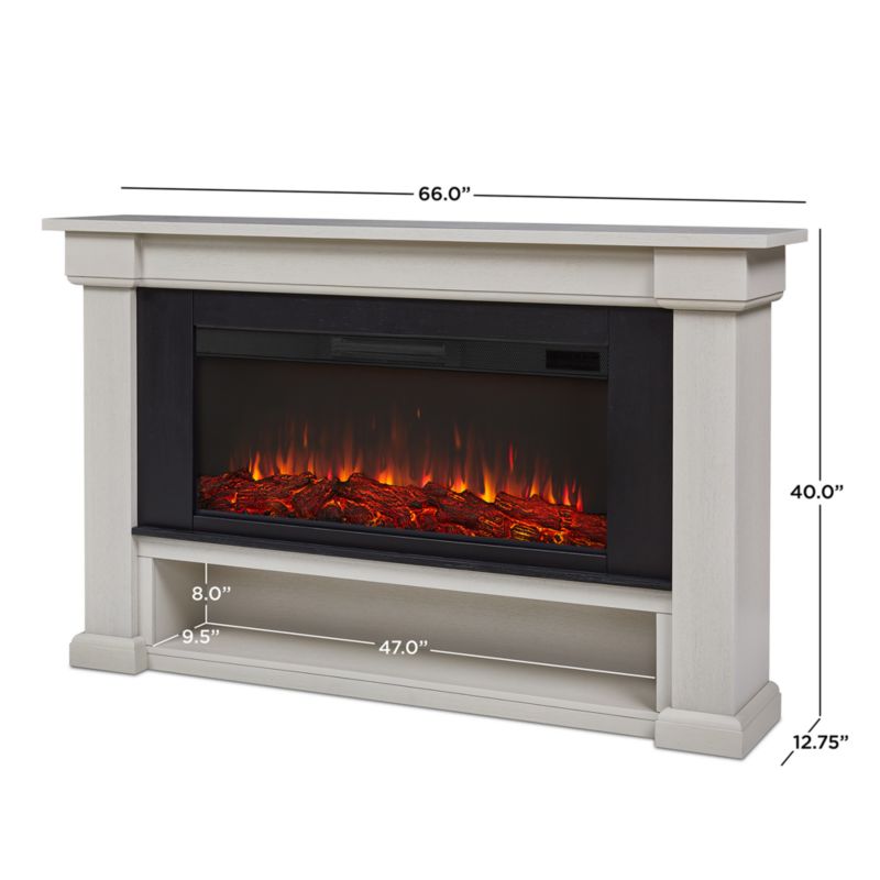 Bristow Light Wood Electric Fireplace - image 5 of 7