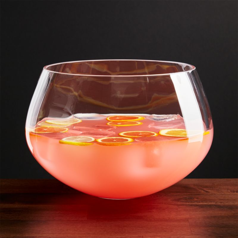 Crate & Barrel Britta Optic 3-Gallon Punch Bowl