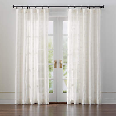 Briza Sheer Cream Linen Curtains, What Is A Curtain Sheer