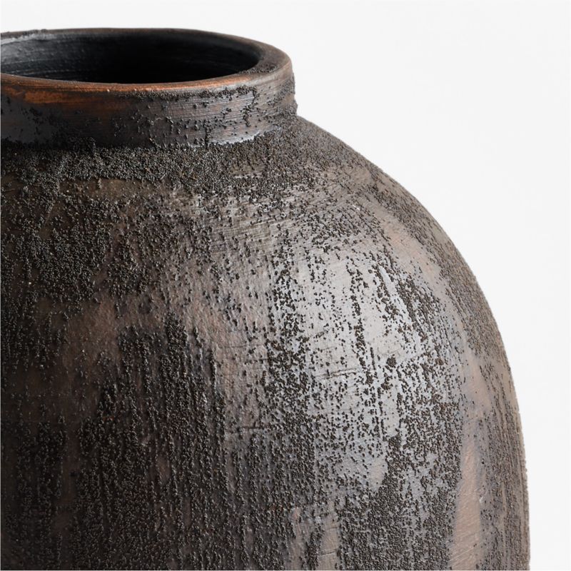 Berkshire Brown Small Vase 7.5" - image 6 of 8