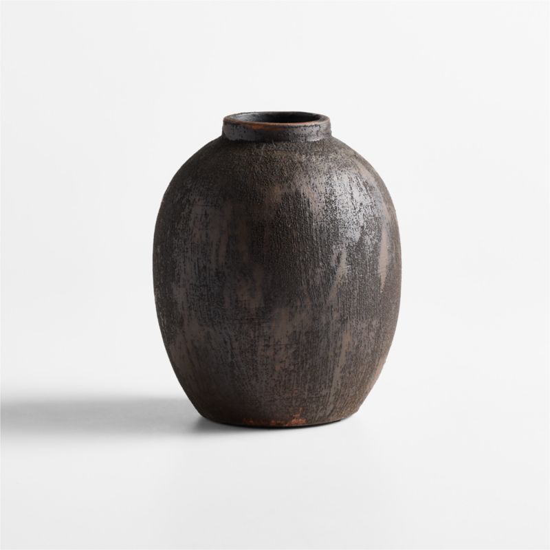 Berkshire Brown Small Vase 7.5" - image 7 of 8