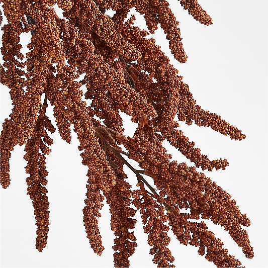 Faux Bronze Amaranthus Stem 50"