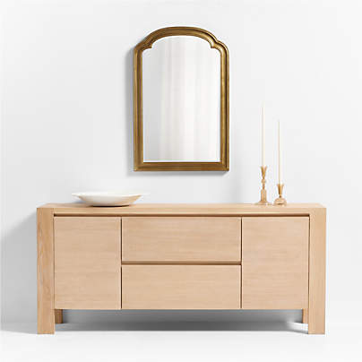 Brookhaven Brass Metal Vanity Wall Mirror 23.9"x36"