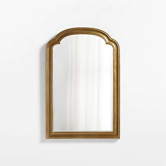 Brookhaven Brass Metal Vanity Wall Mirror 23.9"x36"