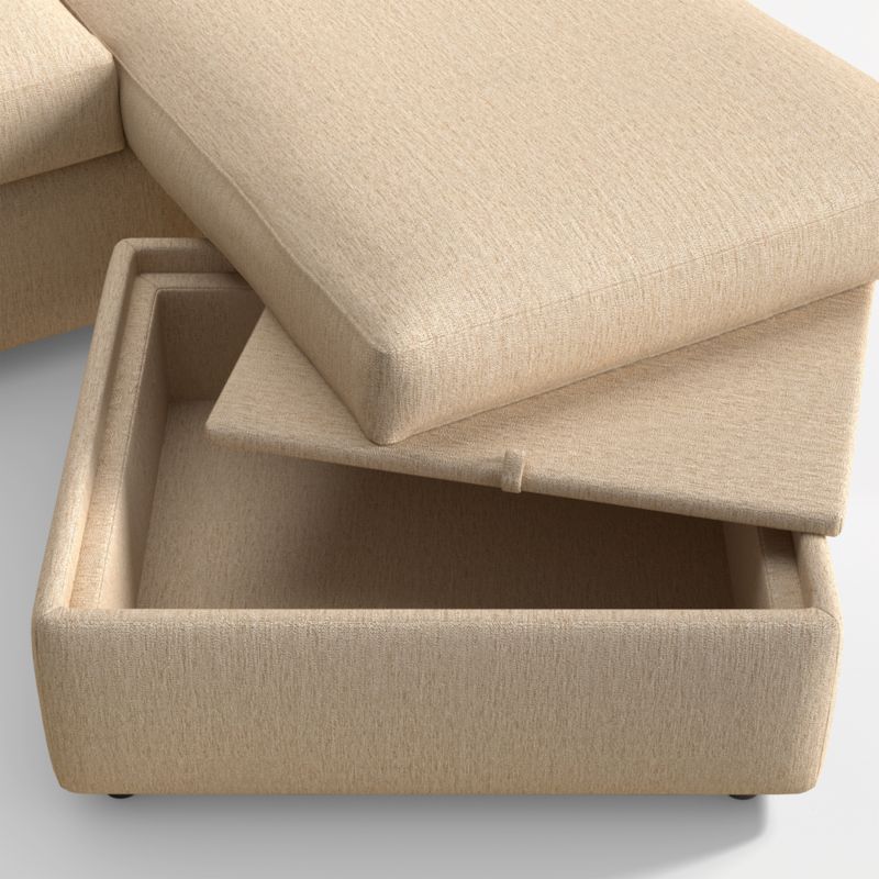 Barrett II 91" Reversible Storage Chaise Lounge Sectional Sofa - image 7 of 8
