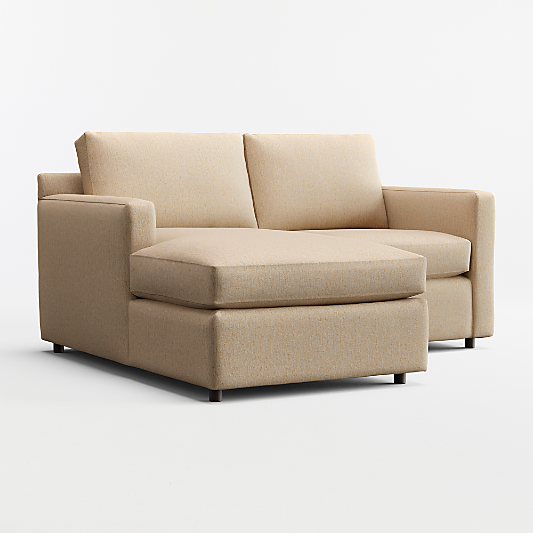 Barrett II 2-Piece Small Space Sectional Sofa with Chaise Lounge