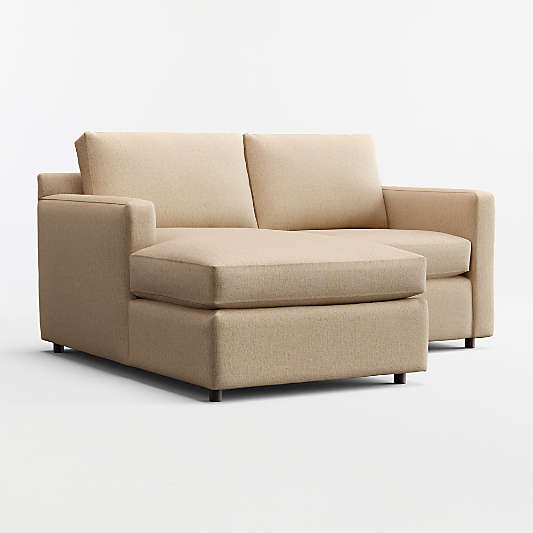 Barrett II 2-Piece Small Space Sectional Sofa with Chaise Lounge