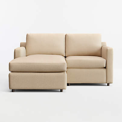 Barrett II 2-Piece Small Space Sectional Sofa with Chaise Lounge