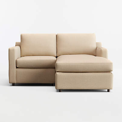 Barrett II 2-Piece Small Space Sectional Sofa with Chaise Lounge