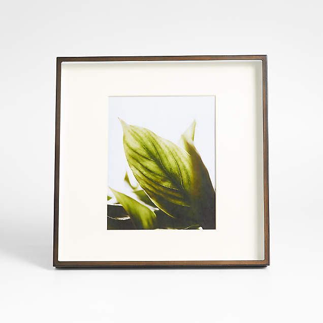 Brushed Brass 5x7 Frame + Reviews Crate & Barrel