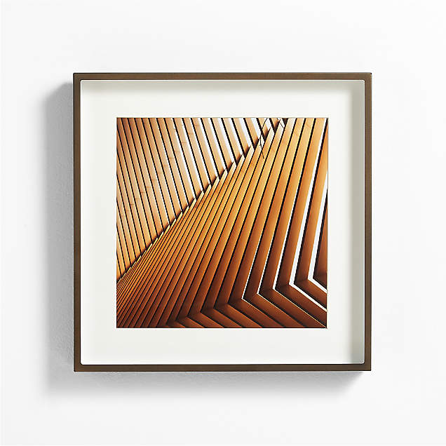 Brushed Brass 5x7 Frame + Reviews Crate & Barrel