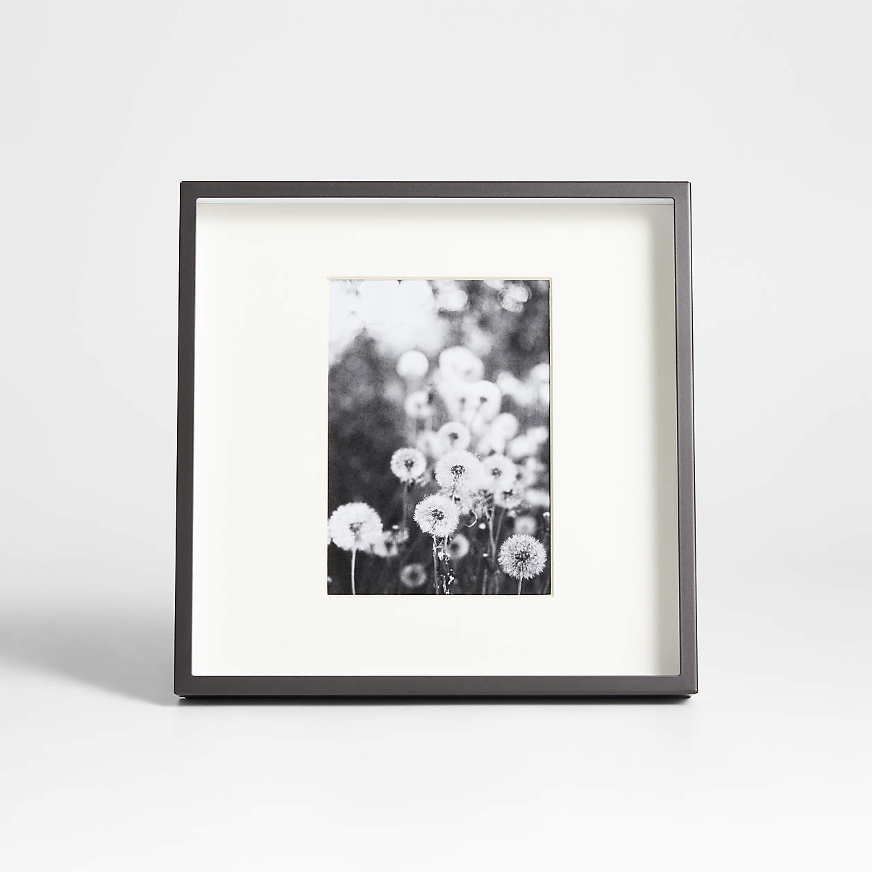 Brushed Black 5x7 Frame + Reviews | Crate & Barrel